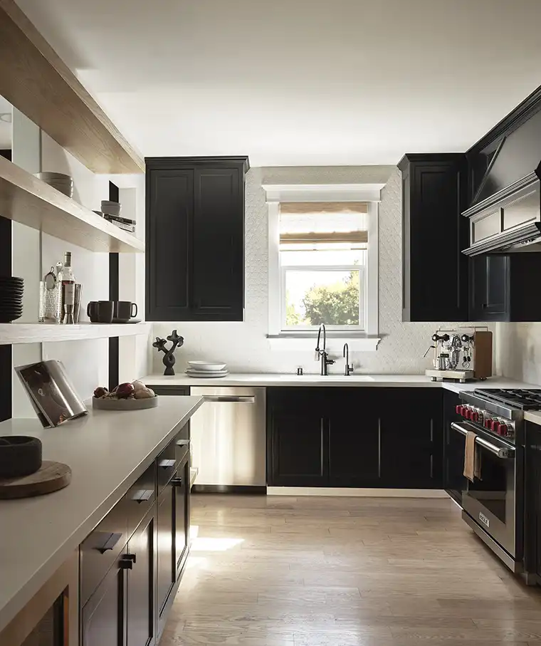 Freshly renovated kitchen